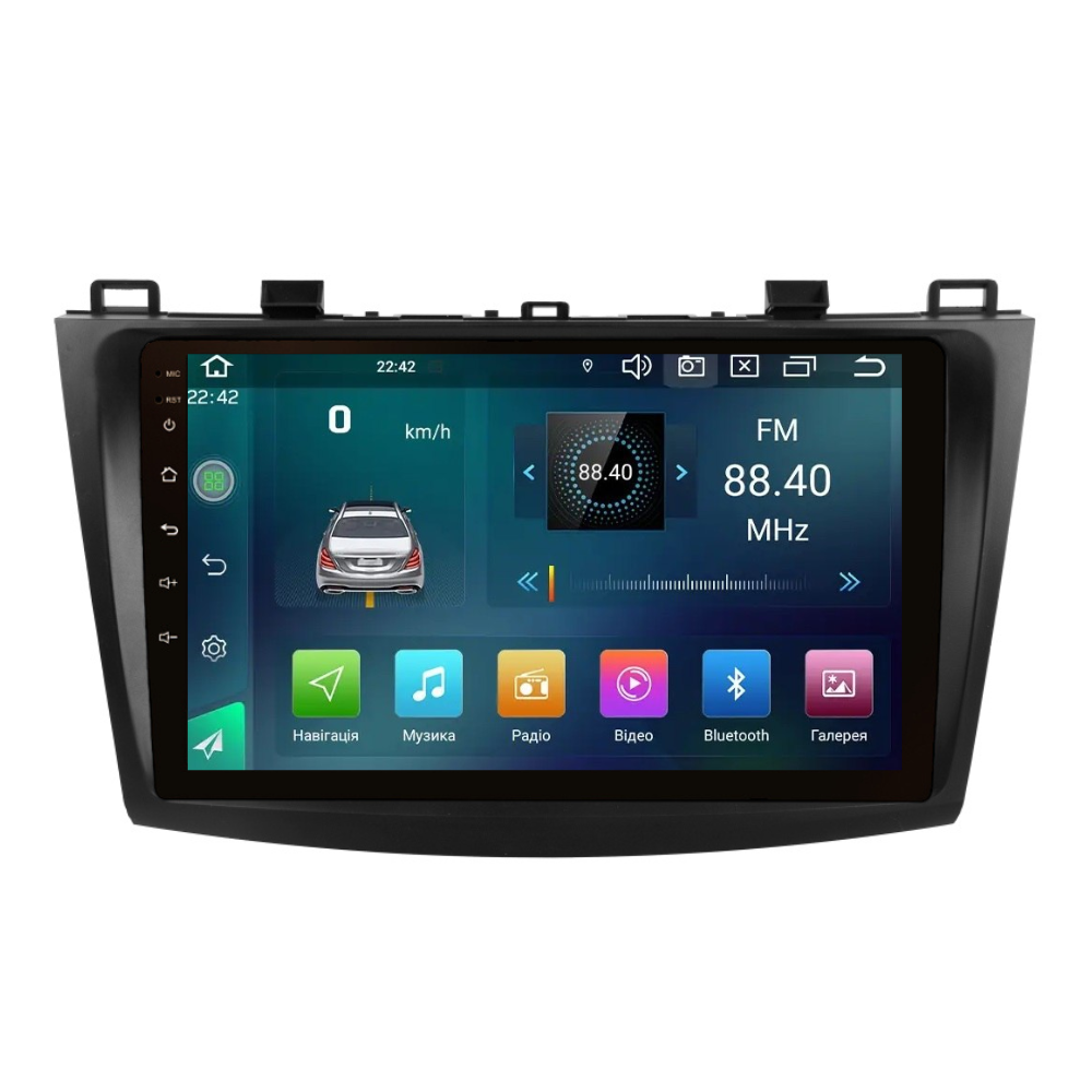 Магнитола штатная CYCLONE C9 CPL GSM Carplay 2/32 GB 4G для Mazda 3 2009-2013 г. (AR-81264)