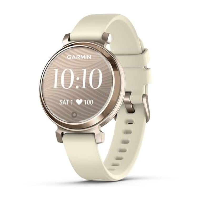 Смарт-годинник Garmin Lily 2 Cream Gold with Coconut Silicone Band (010-02839-00/20)