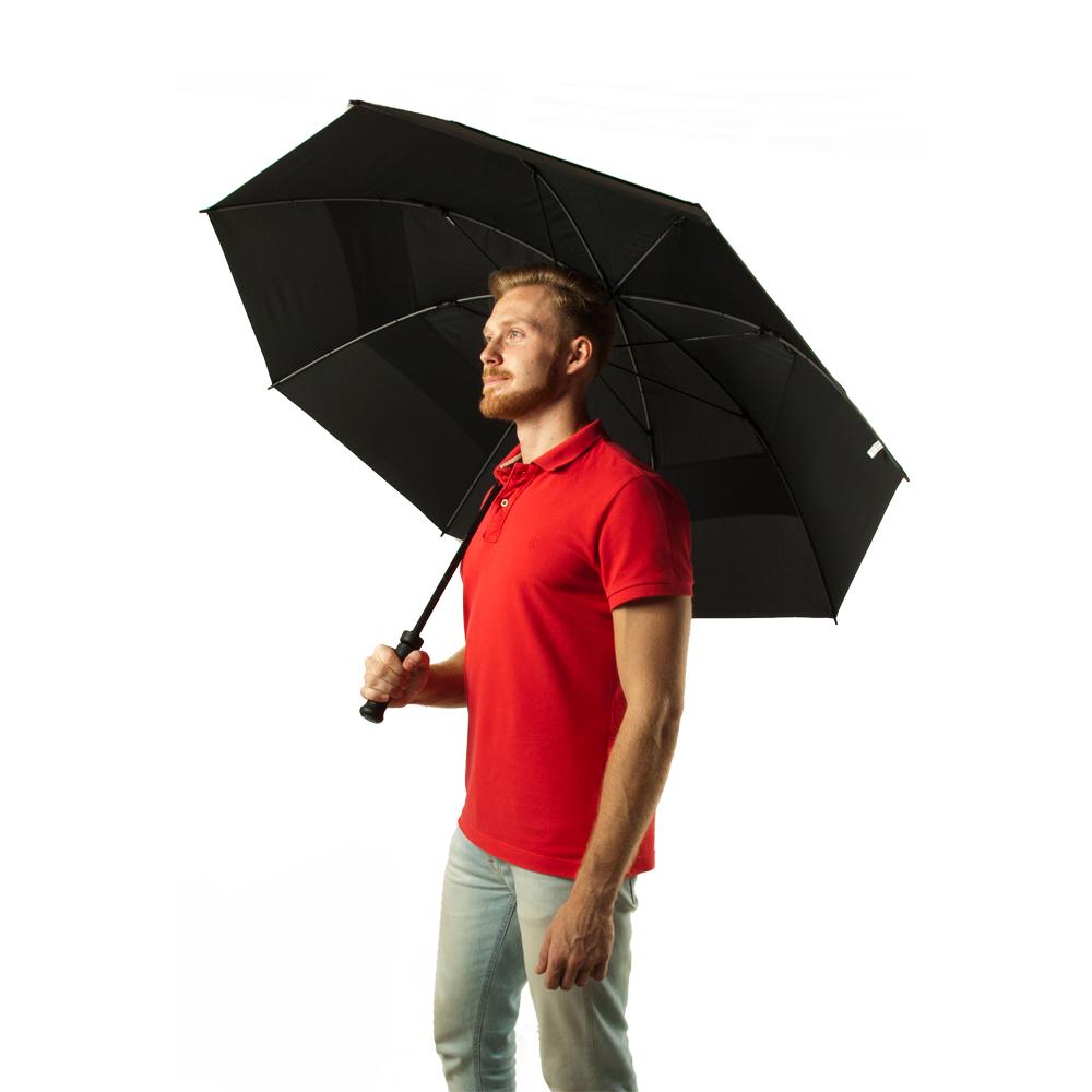 Парасолька-гольфер антишторм Fulton Stormshield S669 Black (S669-005576) - фото 3 Парасолька-гольфер антишторм Fulton Stormshield S669 Black (S669-005576) - фото 3