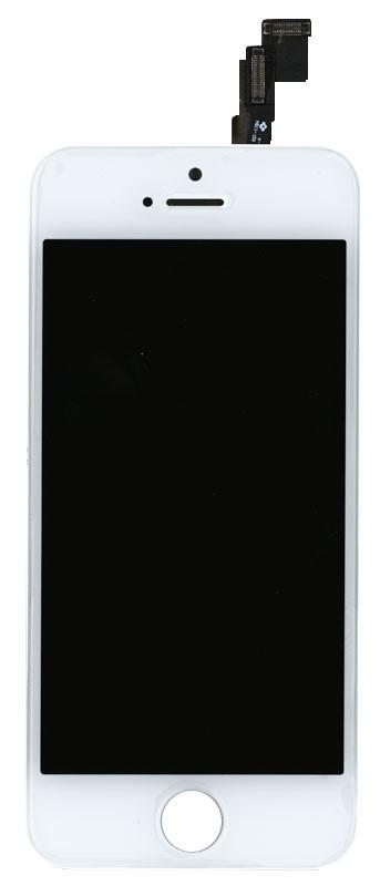 Матрица с тачскрином модуль для телефона Apple iPhone 5C белый