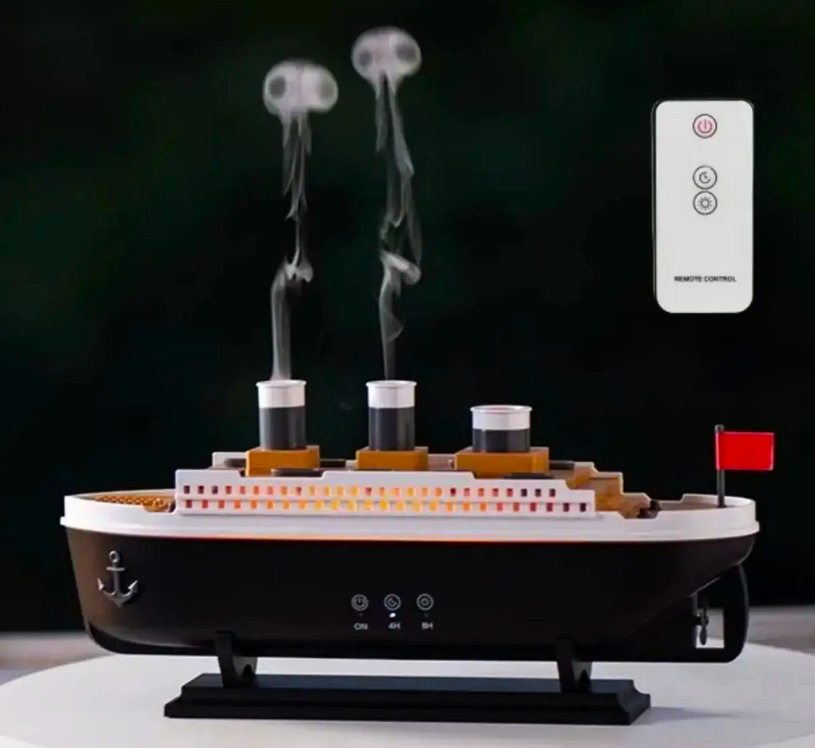 Увлажнитель воздуха Корабль RGB с пультом (27489800) - фото 2