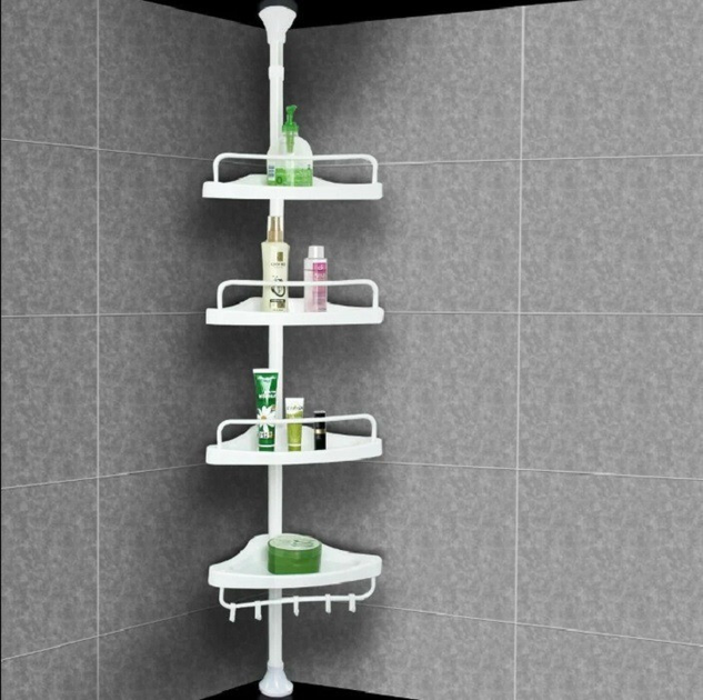 Полиця для ванної кутова 4 яруси (MA224) - фото 2 Полиця для ванної кутова 4 яруси (MA224) - фото 2
