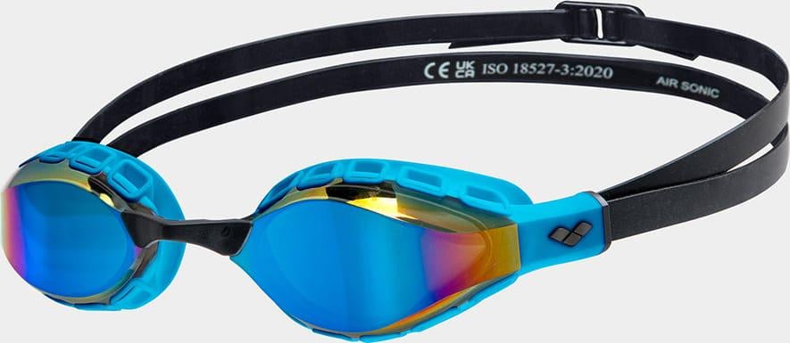 Очки для плавания Arena AIR SONIC MIRROR One Size Синий/Черный (38099934)