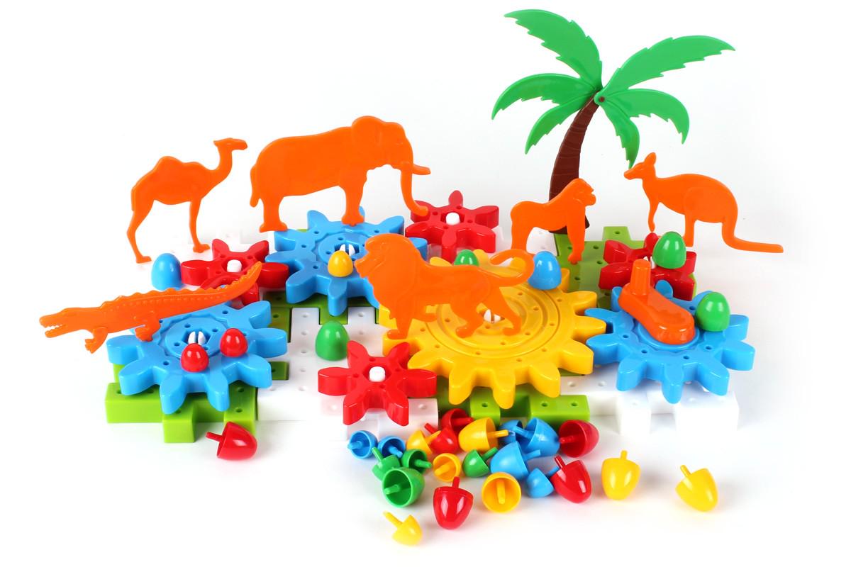 Конструктор Животные 66 деталей (110046)