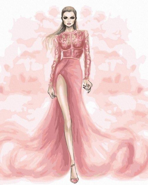 Картина по номерам BrushMe Королева подиума 40х50 см (GX5926)