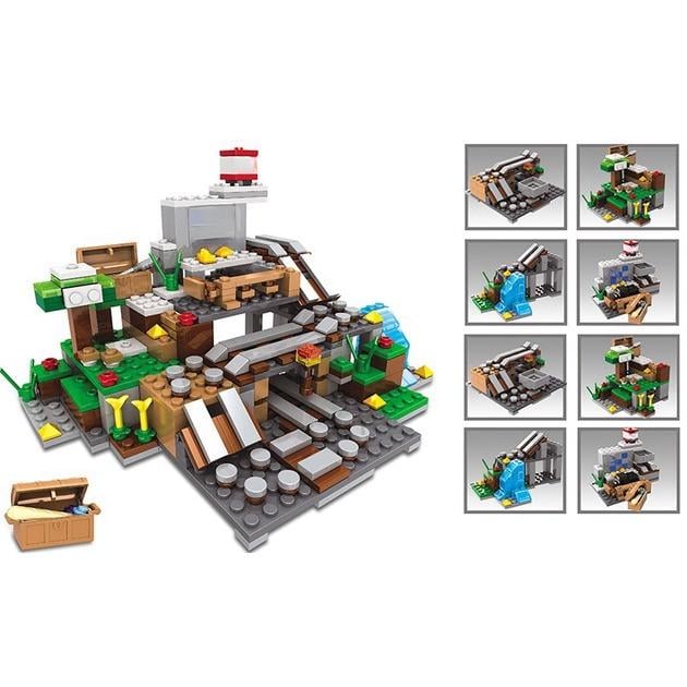 Конструктор Minecraft Большой горный пещерный лифт 437 дет. - фото 8 Конструктор Minecraft Большой горный пещерный лифт 437 дет. - фото 8