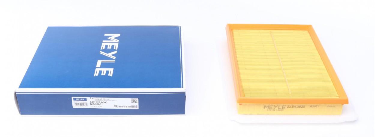 Фільтр повітряний Meyle для Opel Combo/Corsa C/Meriva A/Tigra 1,3D/1,6/1,7D 00- з поролоном (612 321 0003)