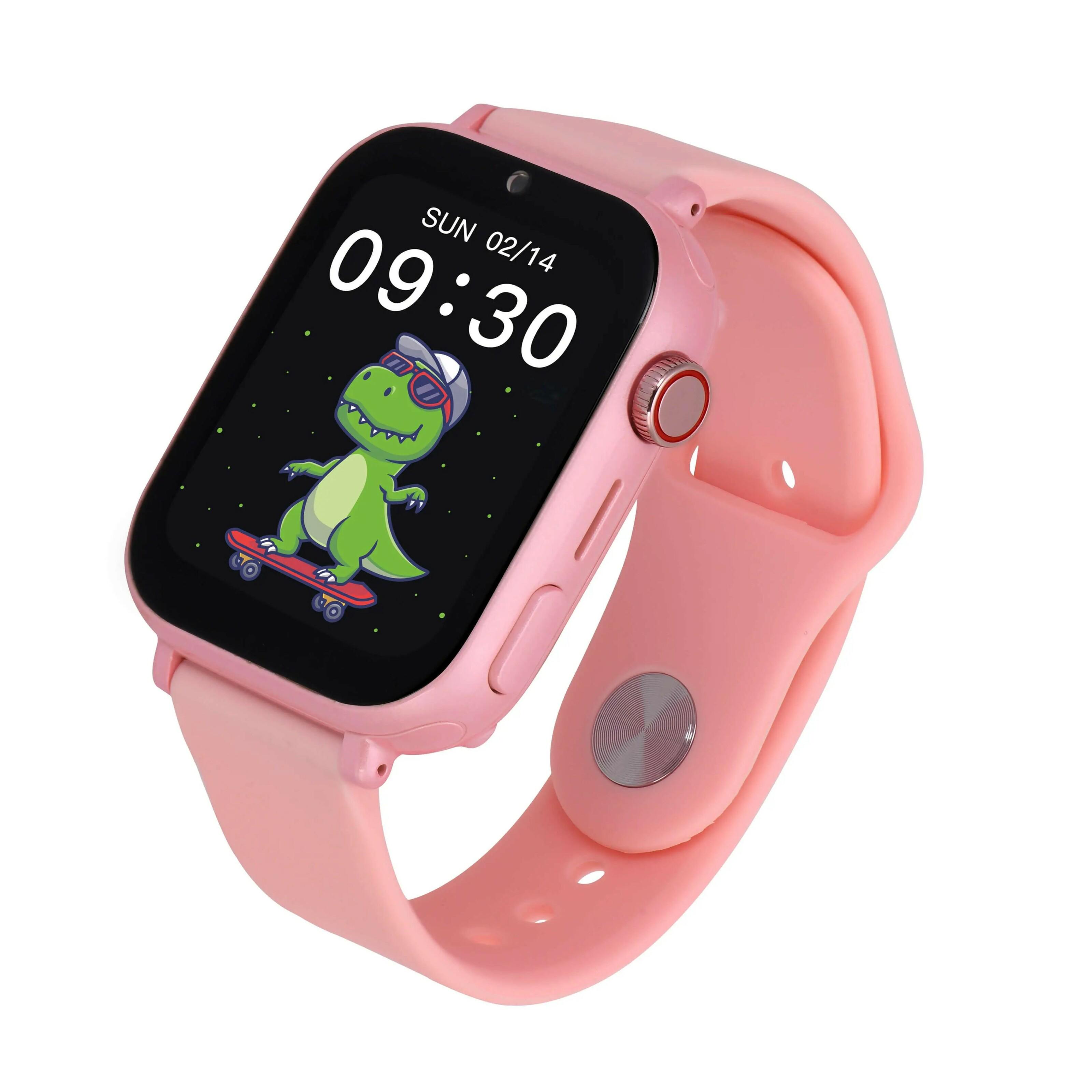 Смарт-годинник дитячий Garett Kids Nice Pro 4G Pink (613983) Смарт-годинник дитячий Garett Kids Nice Pro 4G Pink (613983)
