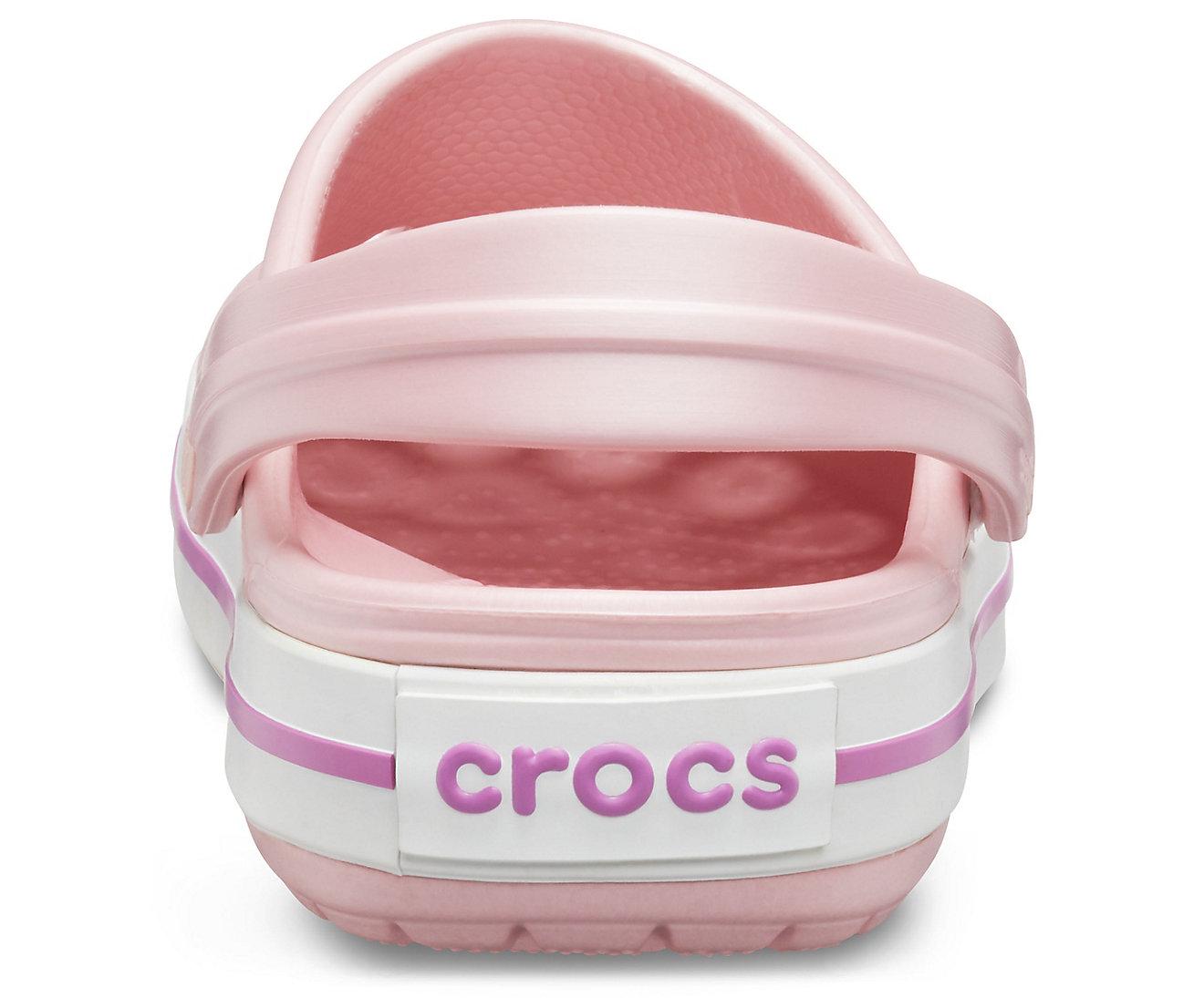 Сабо Crocs Crocband Pearl pink/Wild orchid M6W8 р. 38 - фото 4