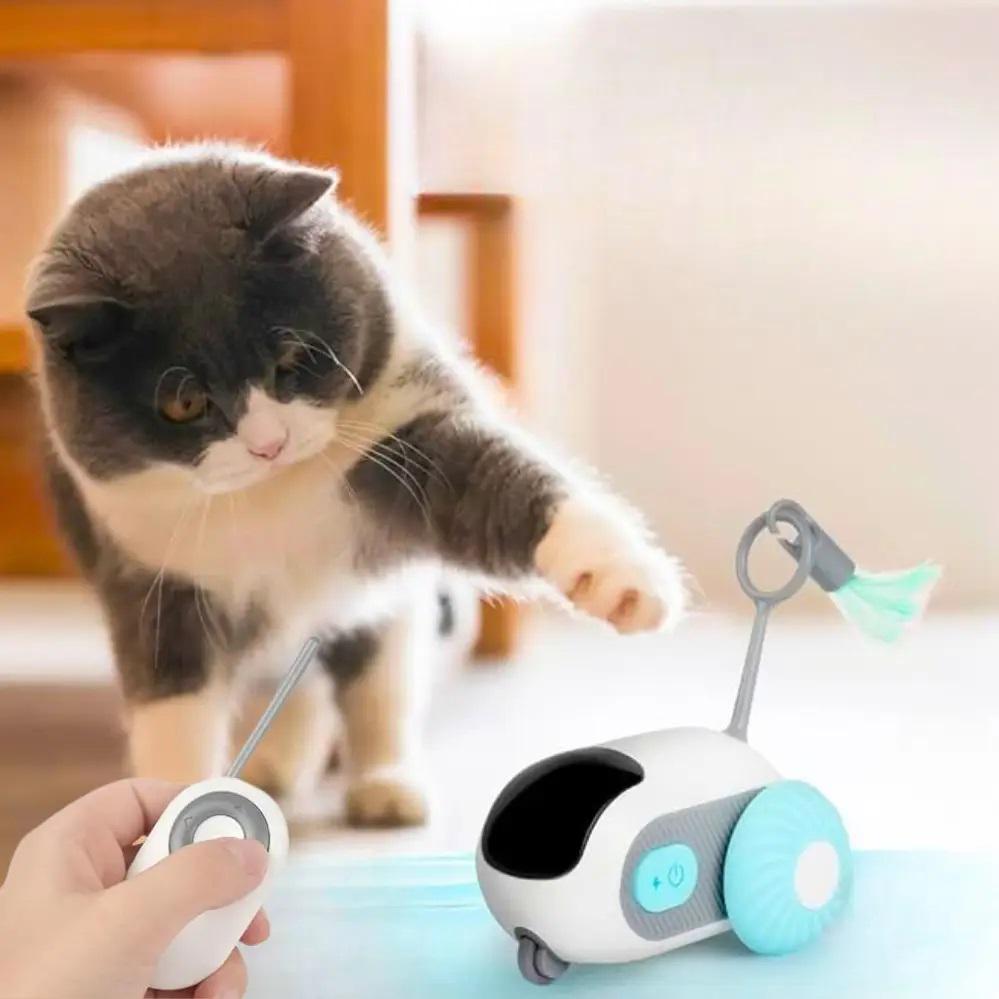 Іграшка Smart Cat Toy Бадмінтон для тварин з дистанційним керуванням - фото 2