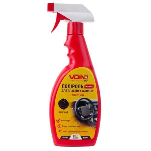 Полироль для пластика и винила Voin Black Touch матовая 500 мл (26037950)