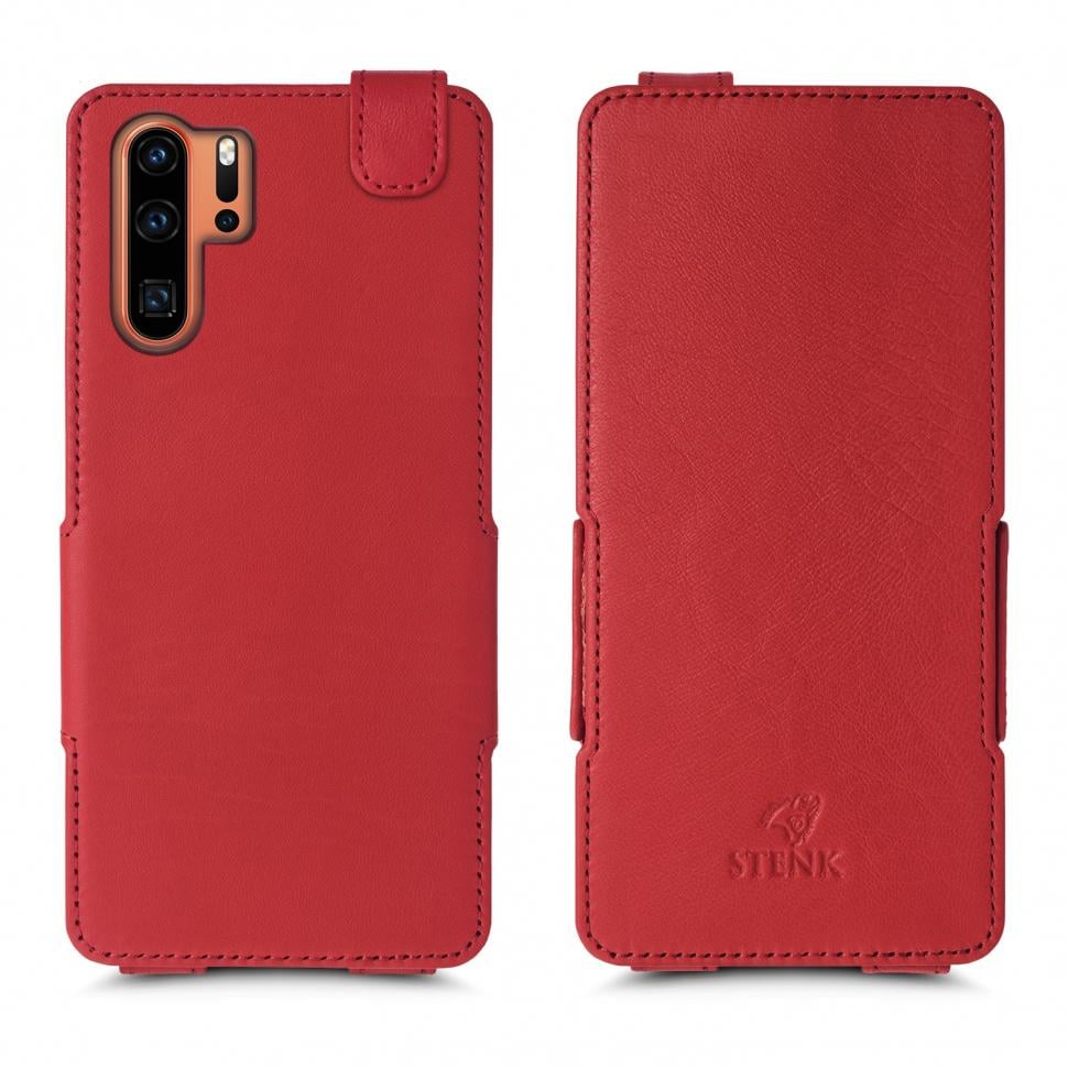 Чехол флип Stenk Prime для Huawei P30 Pro Красный (65395)