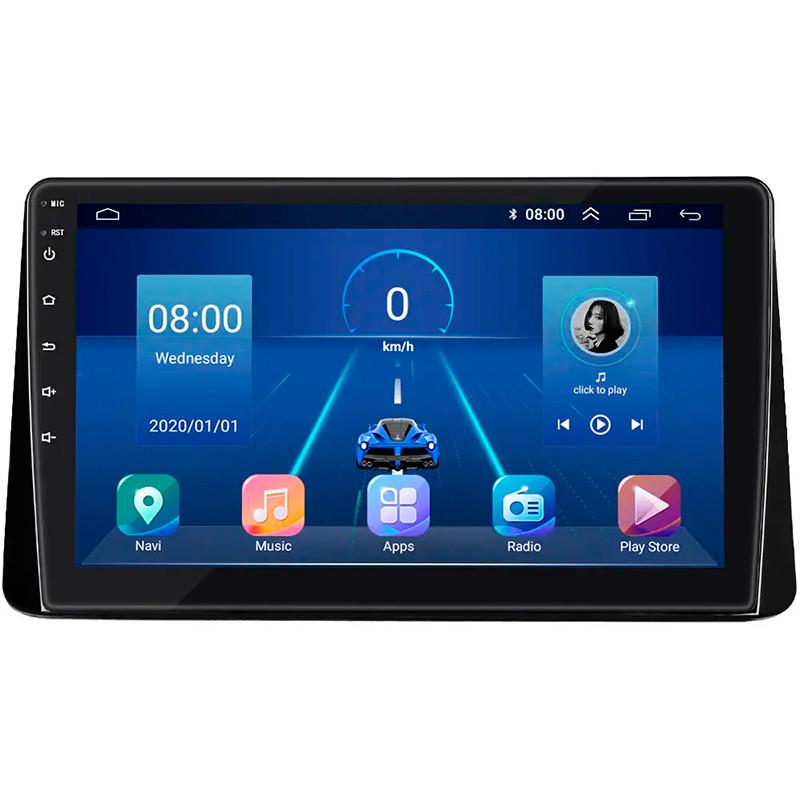 Магнитола штатная Lesko для Mitsubishi Eclipse Cross I 2017-2020 6/128Gb 4G Wi-Fi GPS Top 10"