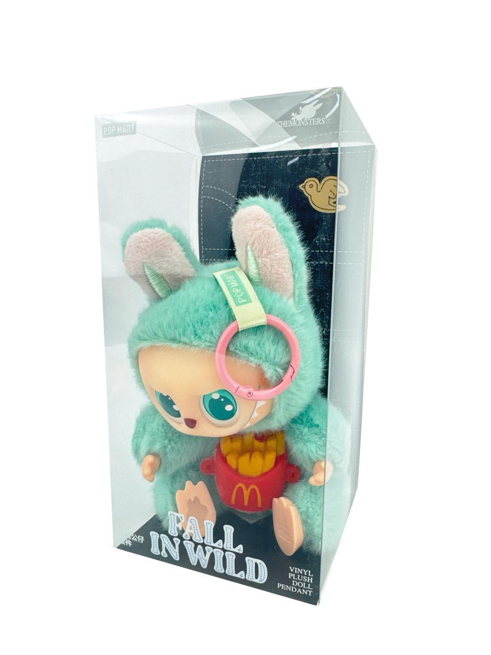 Мягкая игрушка-брелок Лабубу 16 см Бирюзовый (27876695)