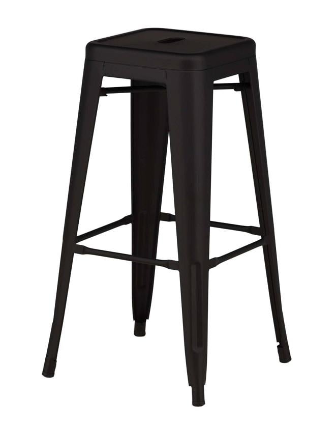 Стул барный Толикс 30х34х77 см Черный (26246291) Стул барный Толикс 30х34х77 см Черный (26246291)