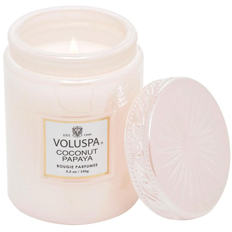 Свеча ароматическая Voluspa Vermeil Coconut Papaya 156 г стакан с крышкой (111004548)