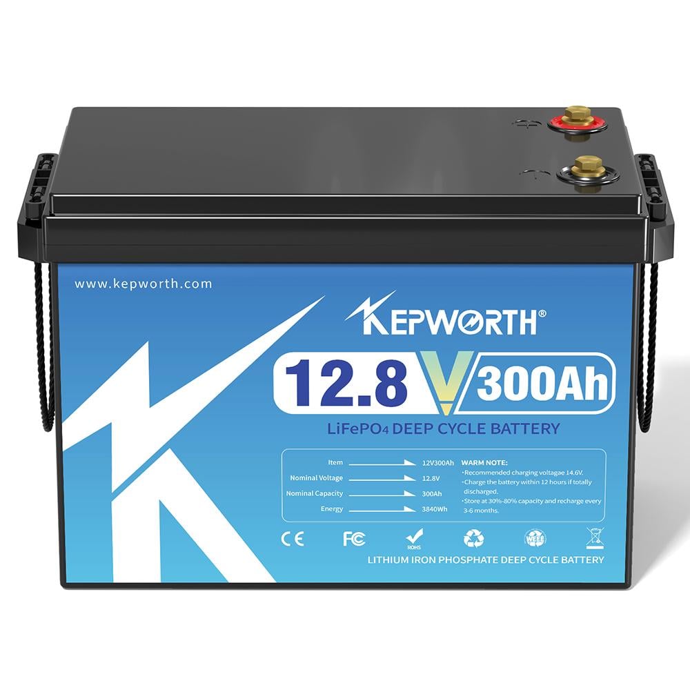 Аккумулятор Kepworth LiFePO4 12V 300Ah 3840W с зарядным устройством BMS (K12300385) - фото 1