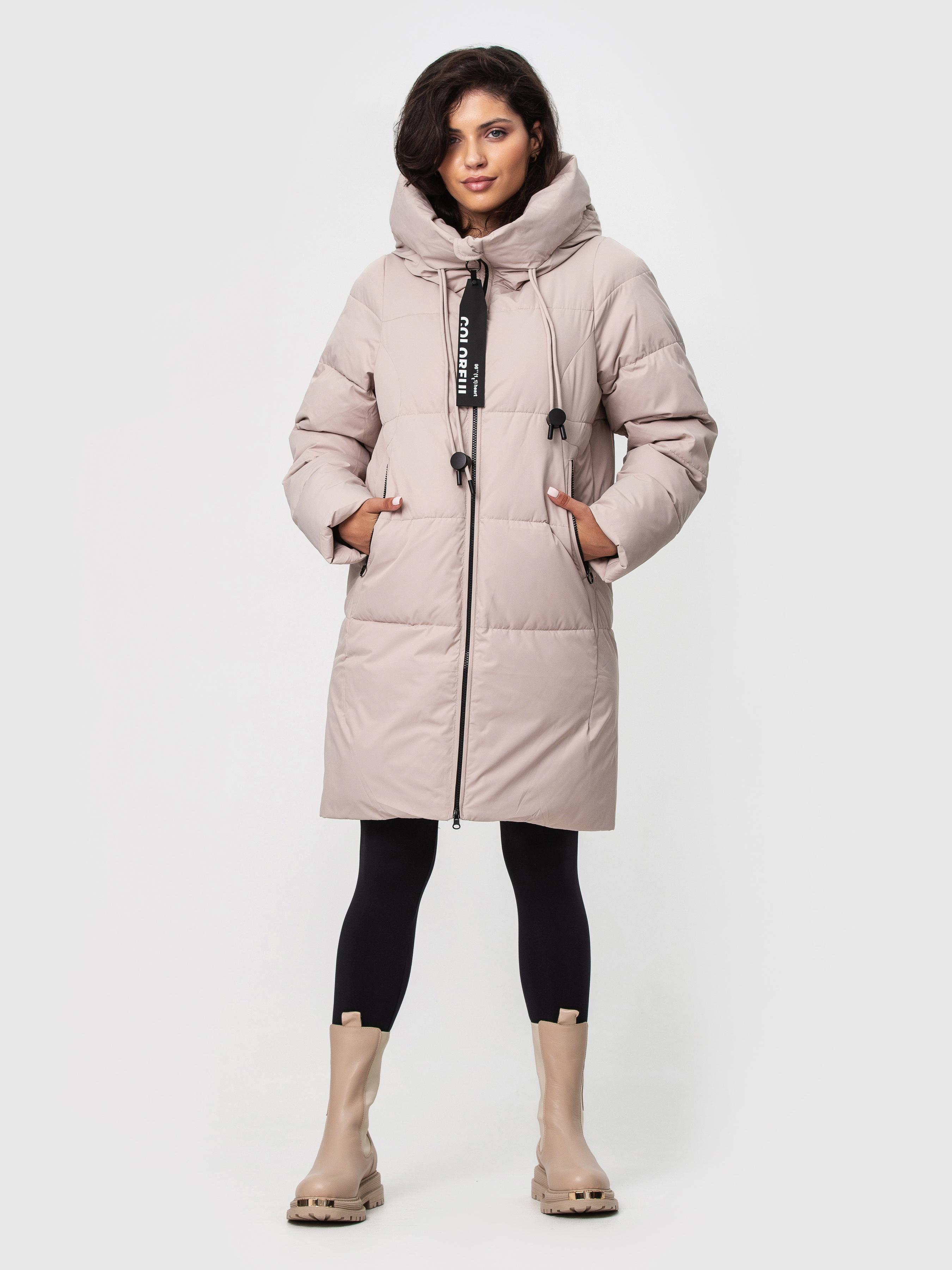 Куртка зимова Towmy XL Молочний (2168-1) - фото 4