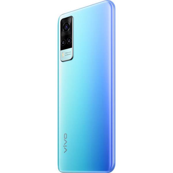 Смартфон ViVo Y31 4/64GB Dual Sim Ocean Blue - фото 6