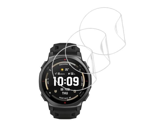 Пленка гидрогелевая Hydrogel Film для Amazfit T-Rex 3 Pro 44 мм 6 шт. Transparent