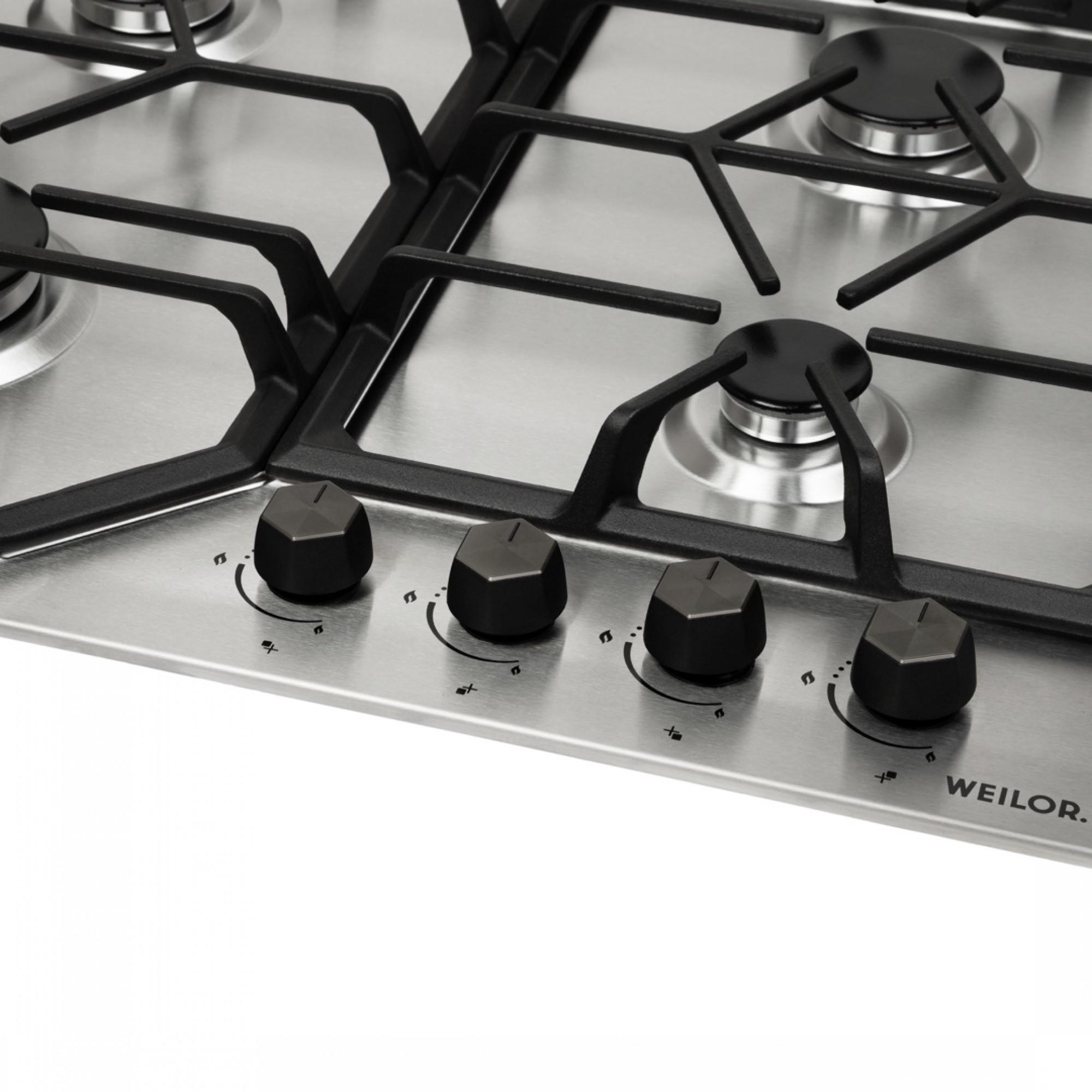 Варочная поверхность газовая WEILOR GM 604 SS - фото 5 Варочная поверхность газовая WEILOR GM 604 SS - фото 5