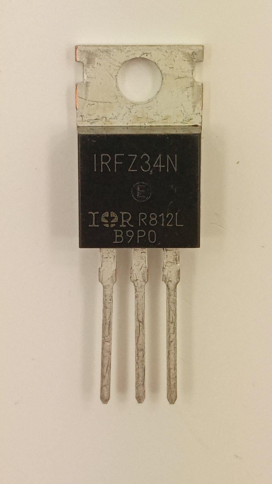 Транзистор IRFZ34N n-channel 55V 29A 4mOm TO-220 (08220)