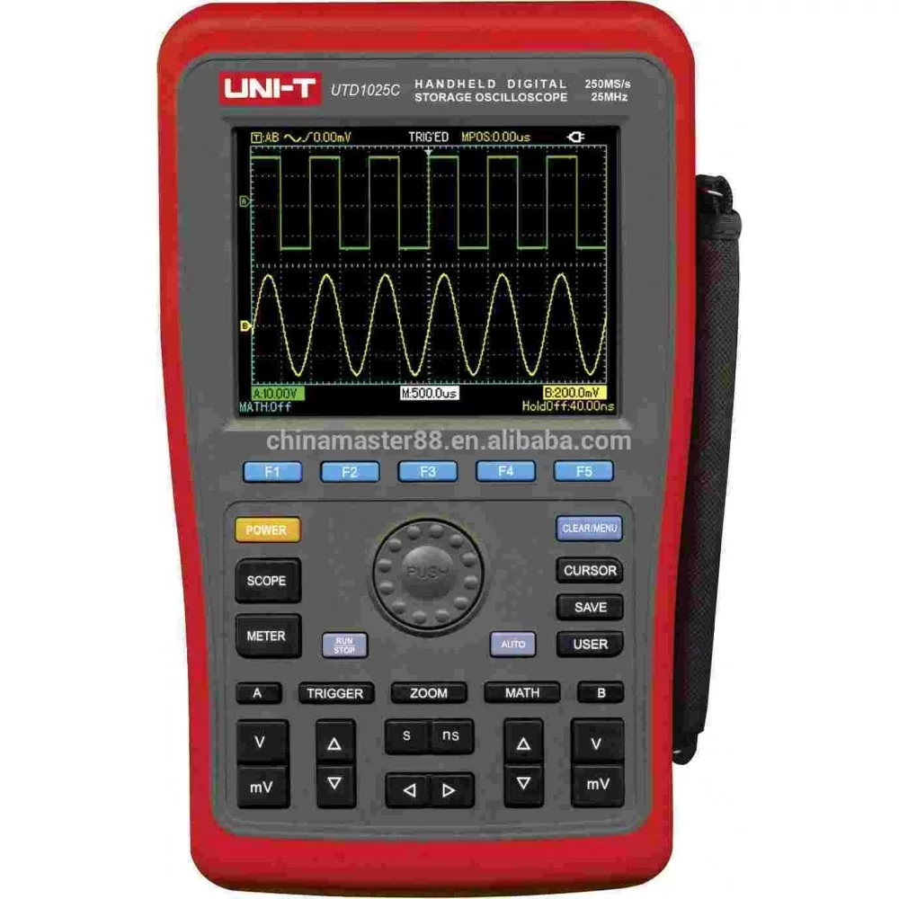 Цифровой осциллограф Uni-T UTDM 11025C портативный (869393)