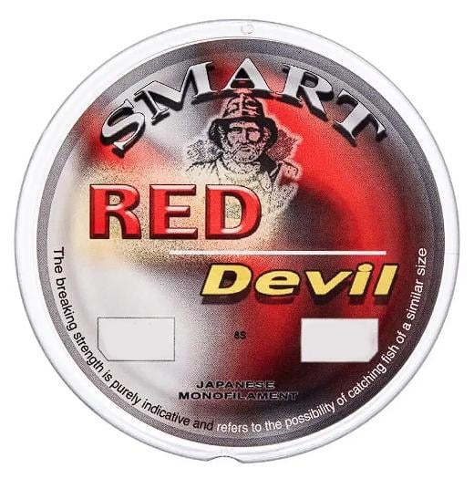 Волосінь Smart Red Devil 150 м 0,14 мм 2,8 кг Червоний (1013-1300.30.57)