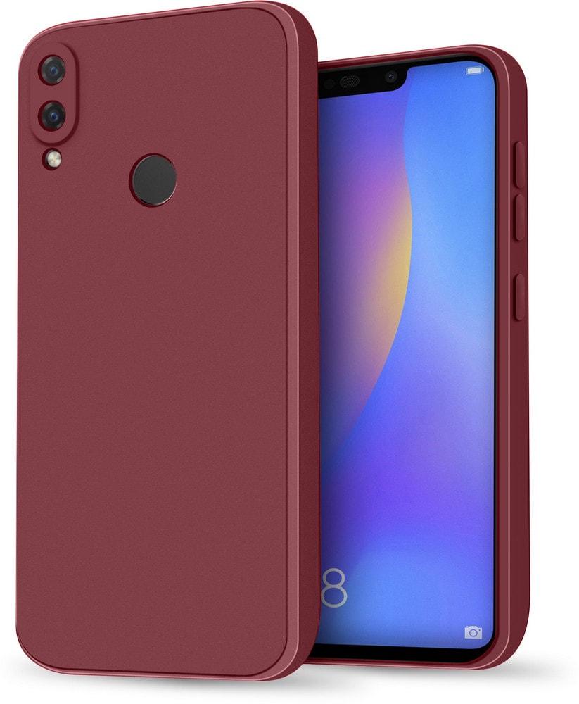 Силиконовый чехол HardCorner Huawei P Smart Plus (с микрофиброй) Wine (35398-42) Силиконовый чехол HardCorner Huawei P Smart Plus (с микрофиброй) Wine (35398-42)