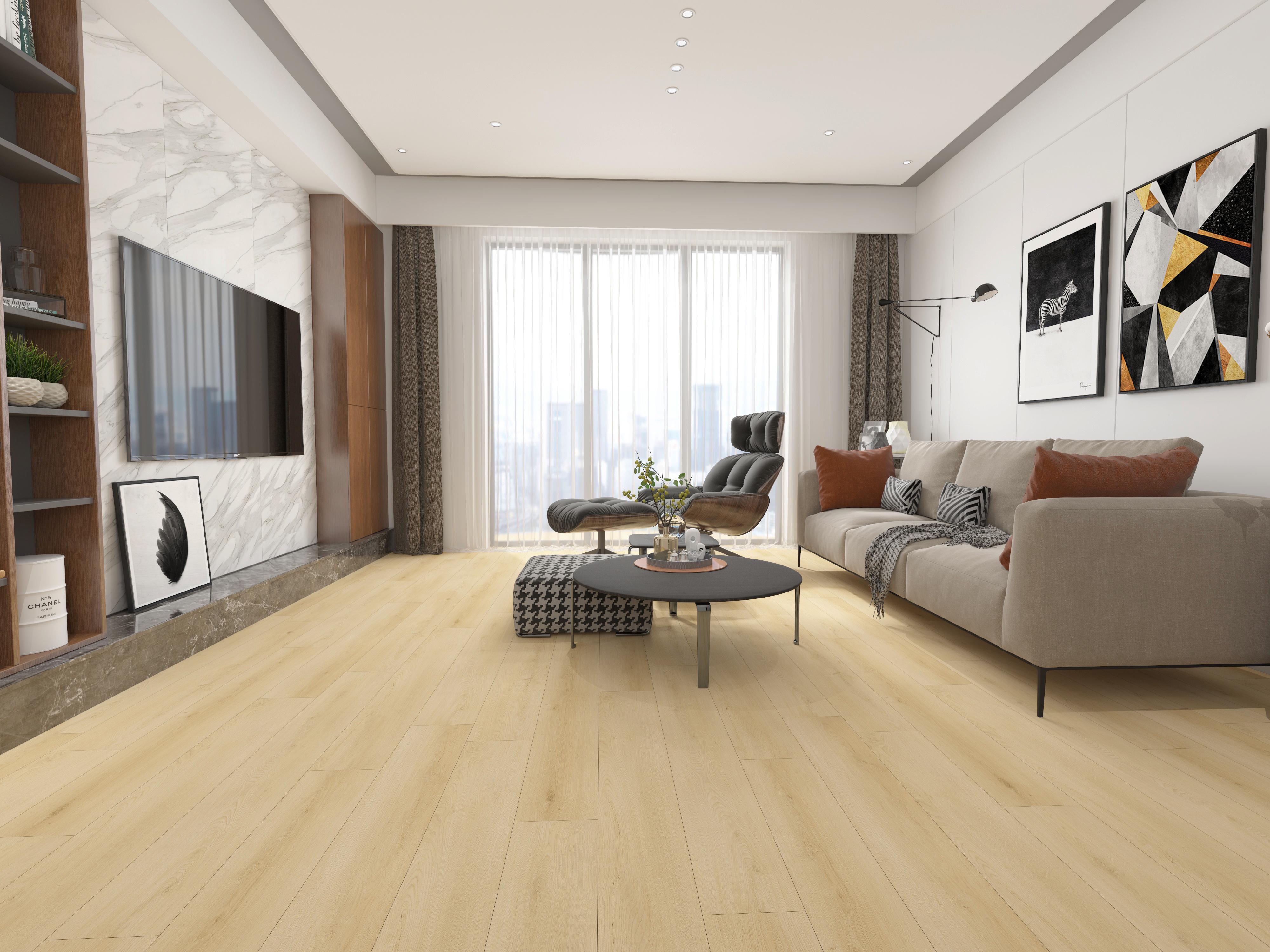 Ламінат вініловий Quartzwood Natural Oak LVT клейовий вологостійкий 1220x183x2,5 мм (88188-007) - фото 2