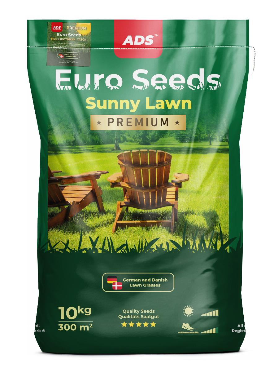 Семена для газона ADS Засухоустойчивый газон Премиум Euro Seeds 10 кг (2733357930)