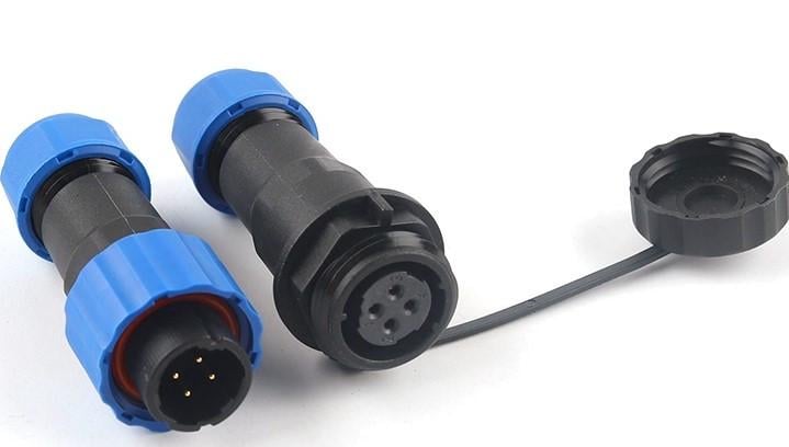 Разъем герметичный SP16 4D-F-M 4pin 5А IP68 (2667603188)