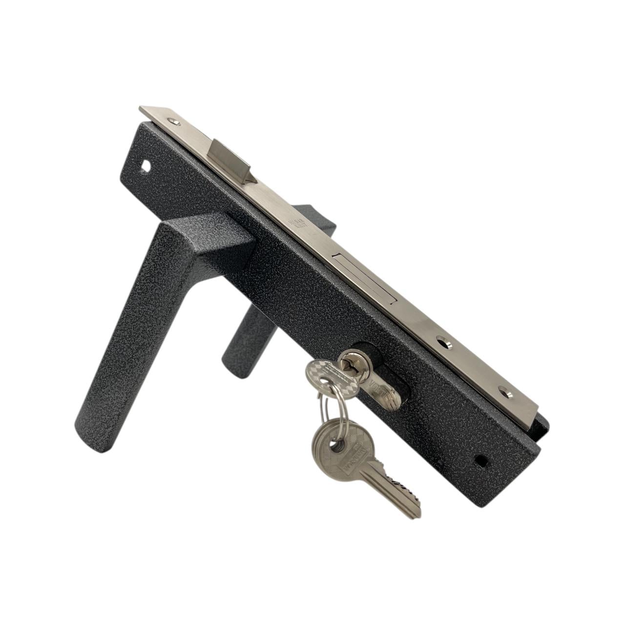 Замок Imperial 85 мм 062-H415 для профіля 40x20 мм Графіт (350077)