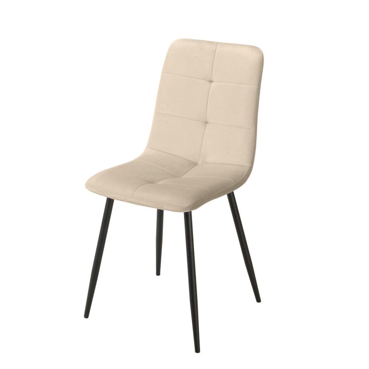 Стул кухонный Intarsio Neo Черный/Темно-бежевый - фото 3