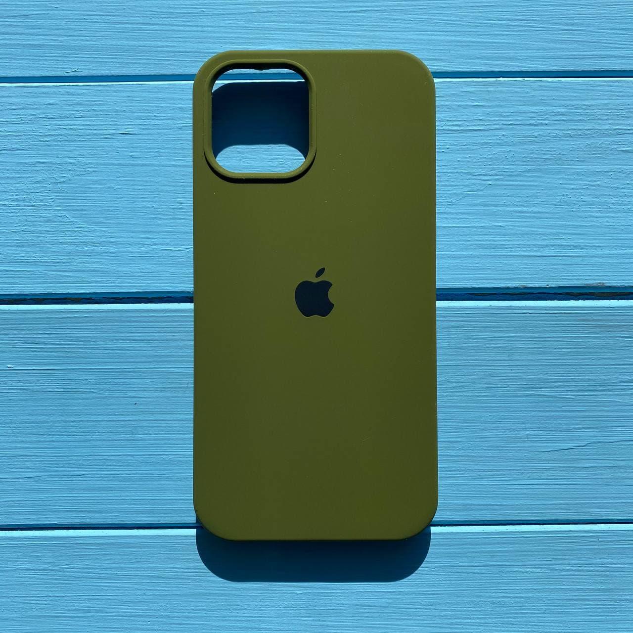 Чехол Silicone Case для Apple iPhone 12 Mini Navy Green