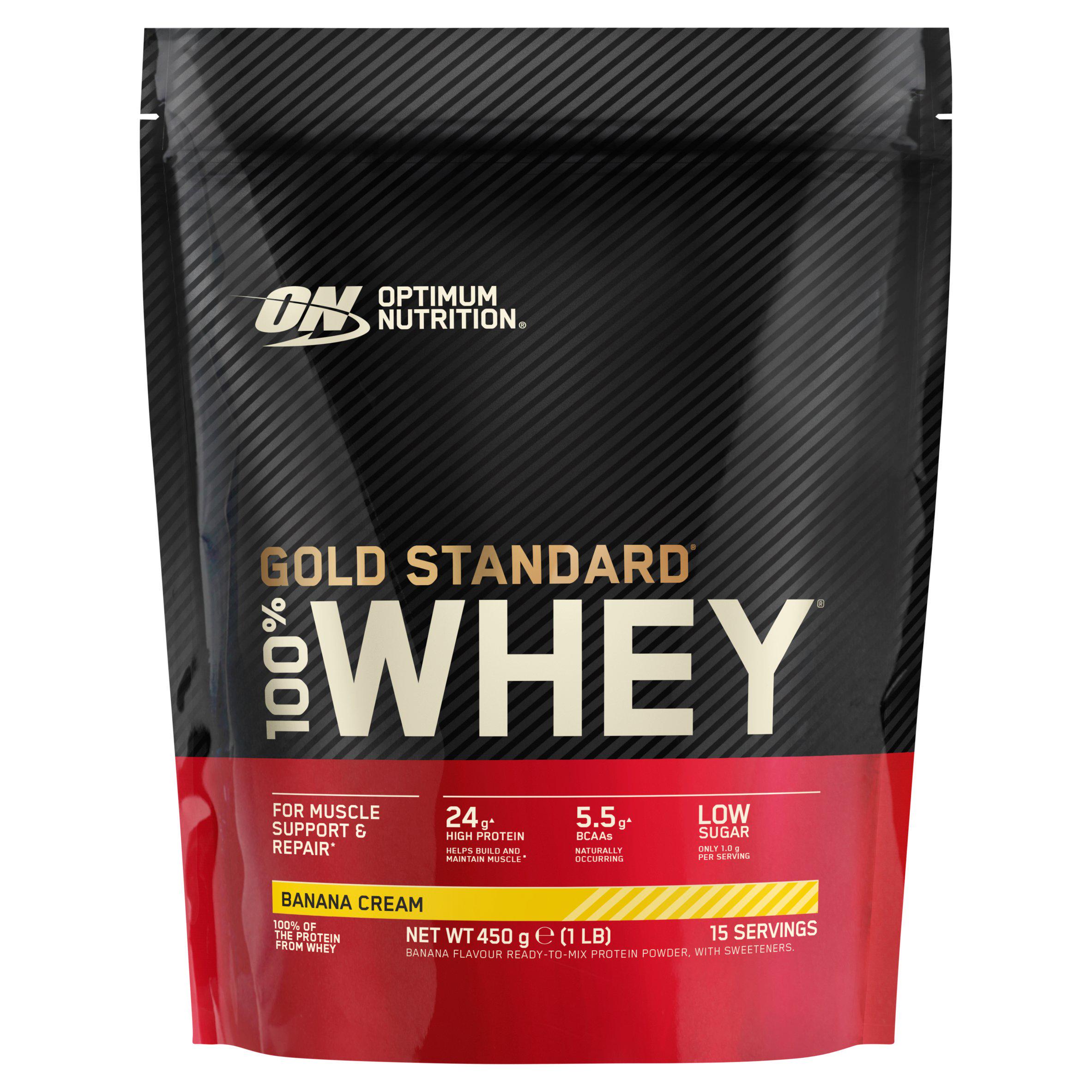 Протеин Optimum Nutrition Gold Standard Banana Cream 450 г