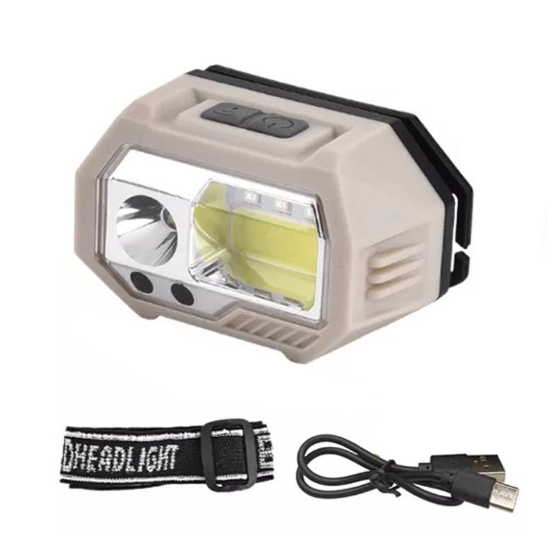 Фонарь налобный Bailong SH-S9-XPE/COB/3SMD White/Red (tf5365) - фото 4 Фонарь налобный Bailong SH-S9-XPE/COB/3SMD White/Red (tf5365) - фото 4