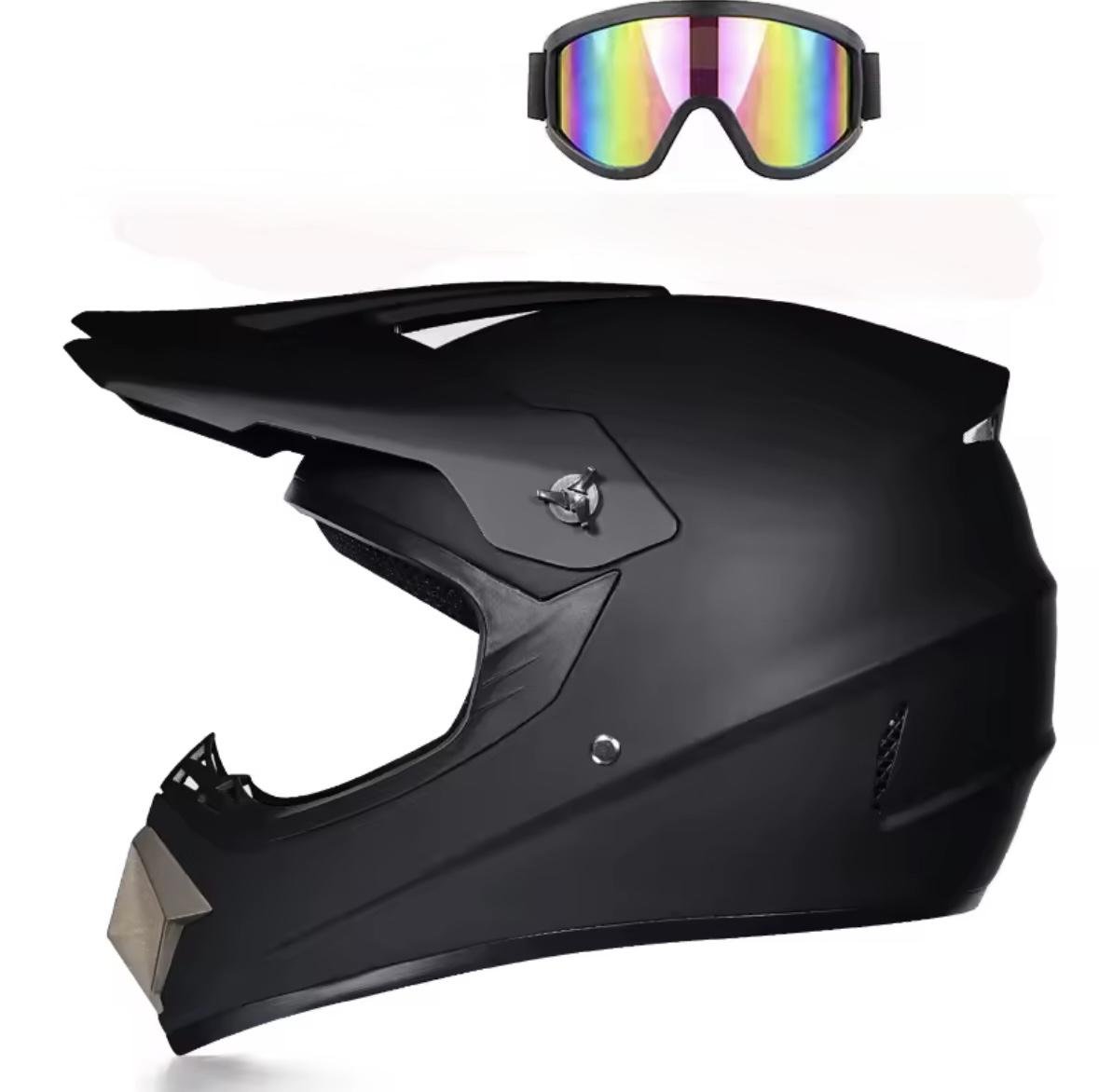 Мотошолом для бездоріжжя Cross-Enduro з окулярами крос/ендуро (0058/3 -L-)