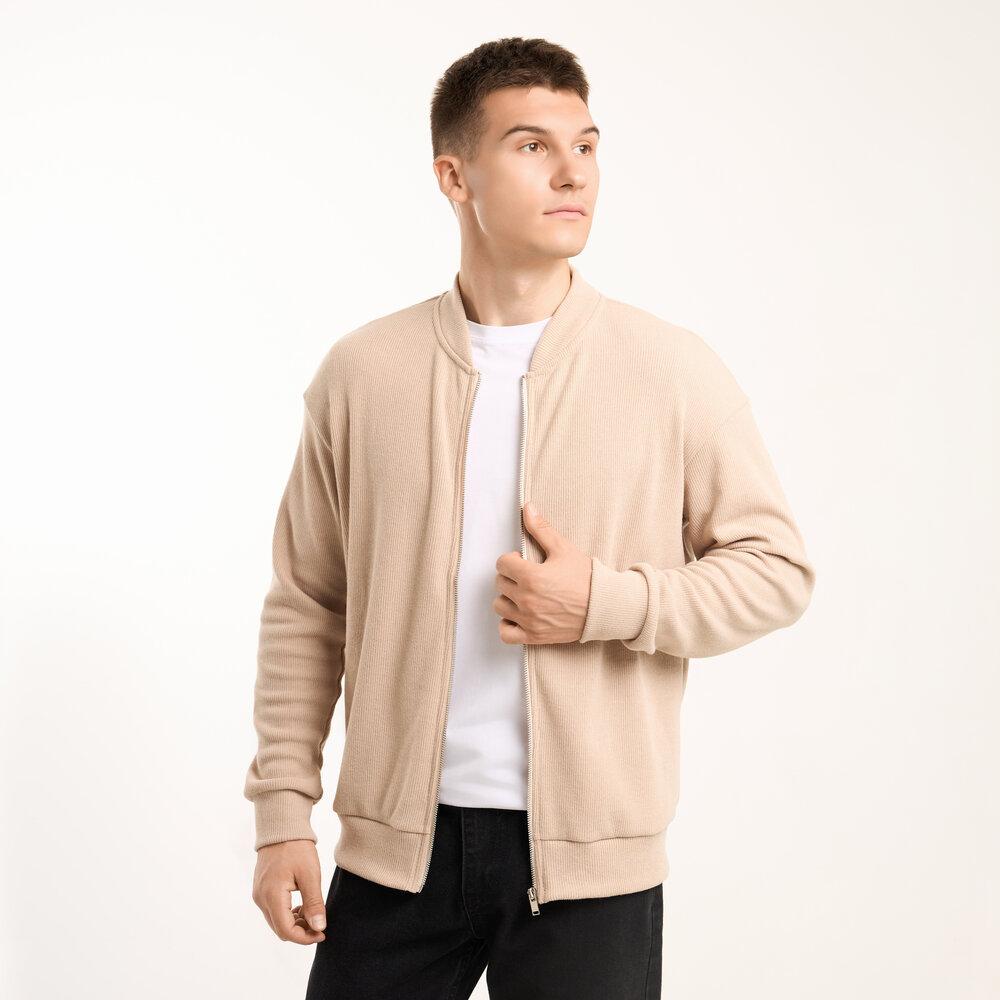 Джемпер мужской Pobedov Moon на молнии XL Бежевый (25021/1/4) - фото 5 Джемпер мужской Pobedov Moon на молнии XL Бежевый (25021/1/4) - фото 5