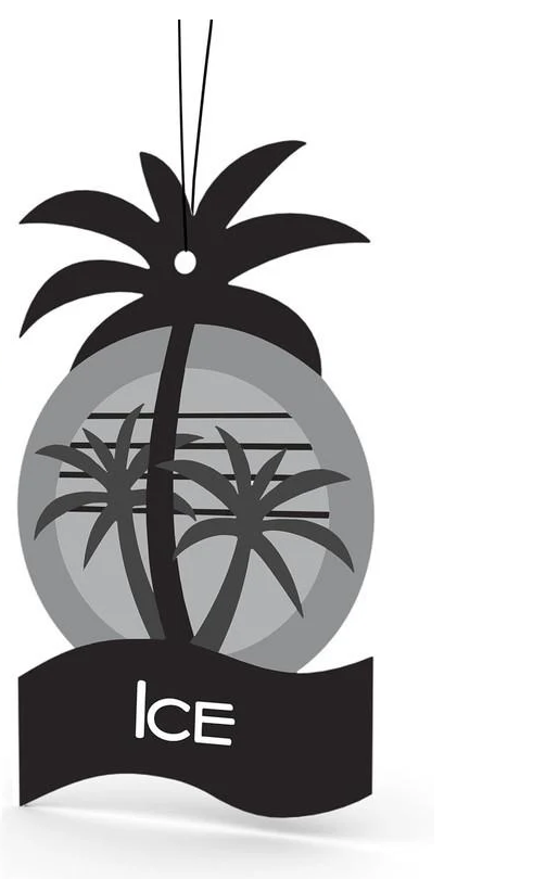 Набор ароматизаторов автомобильных подвесных California Scents Ice 4 шт.