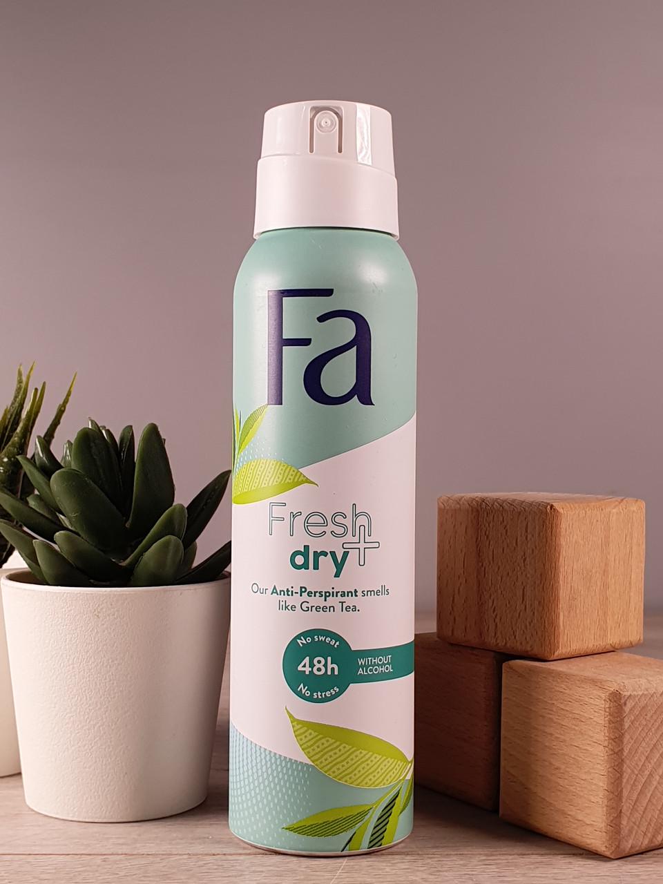 Дезодорант Fa Fresh + dry з ароматом зеленого чаю 150 мл (1882889861)