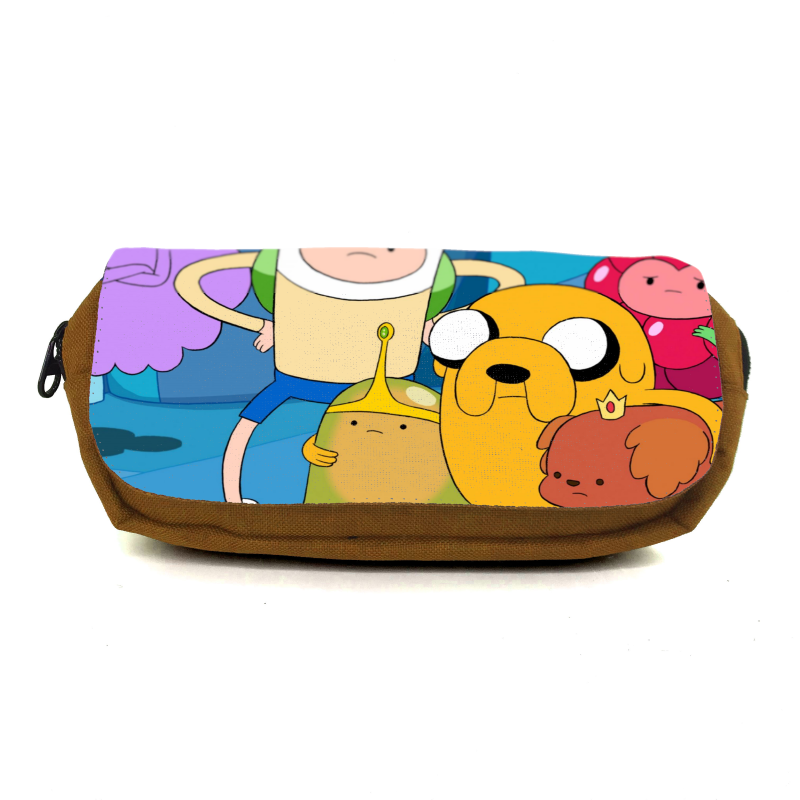 Пенал школьный Adventure time-003-0 Оранжевый (1404954164)
