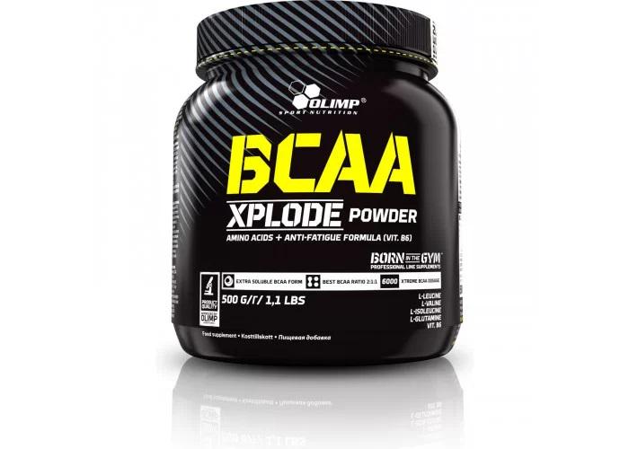 Амінокислота BCAA для спорту Olimp Nutrition BCAA Xplode 500 г 50 порцій Lemon