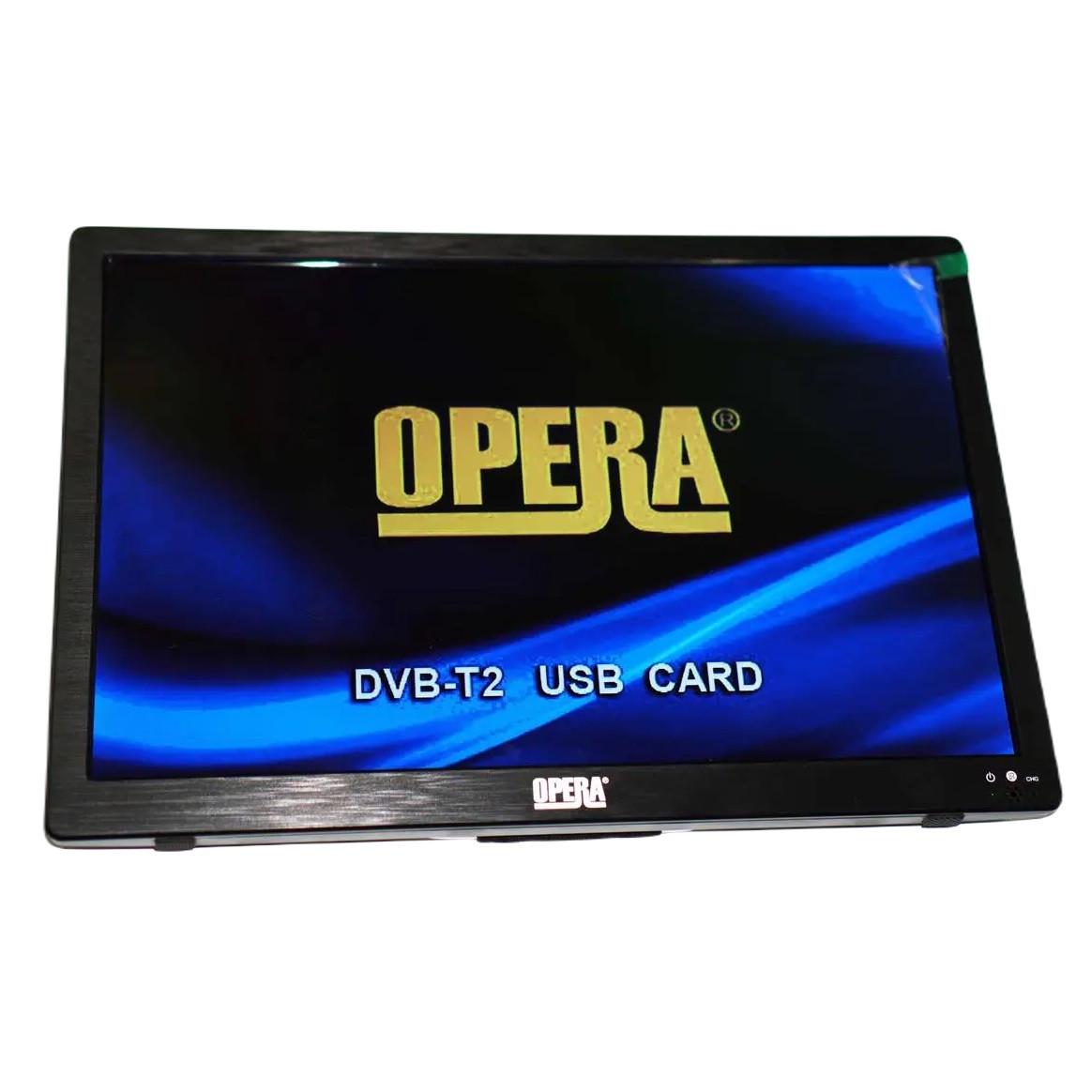 Телевизор портативный Opera OP-1420 14,4" HDMI Т2 Black (3_03579)