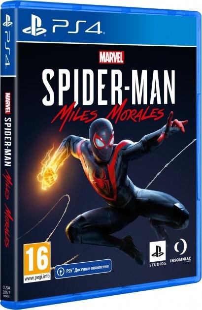 Игра Marvel Spider-Man Miles Morales для PS4 Blu-ray (0446)