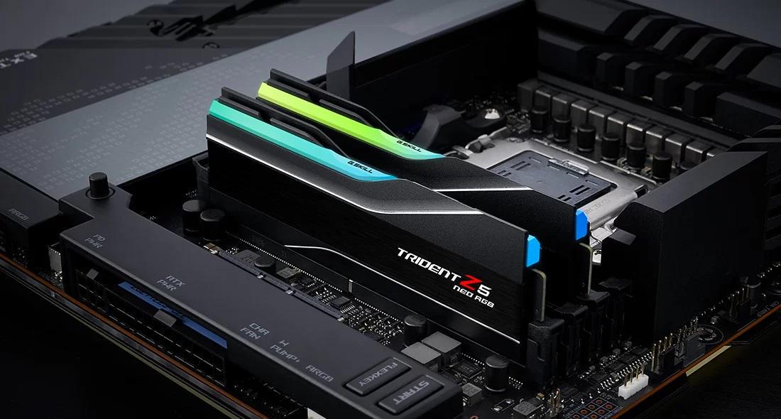 Оперативна пам'ять G.Skill Trident Z5 Neo RGB DDR5 2x16GB/6000 (F5-6000J3038F16GX2-TZ5NR) - фото 5