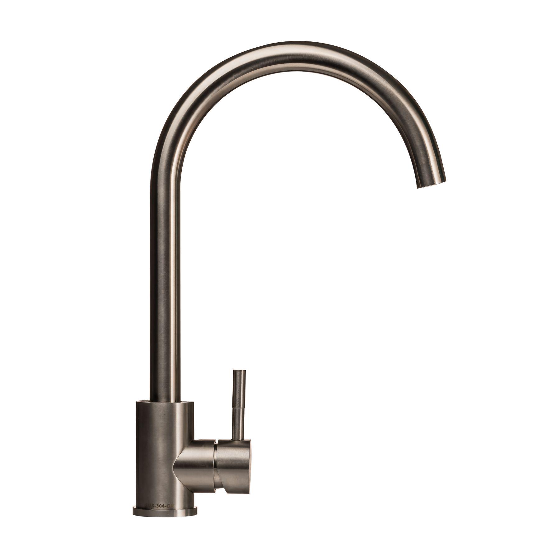 Смеситель для кухни Globus Lux ALPEN SUS-203SN - фото 2 Смеситель для кухни Globus Lux ALPEN SUS-203SN - фото 2