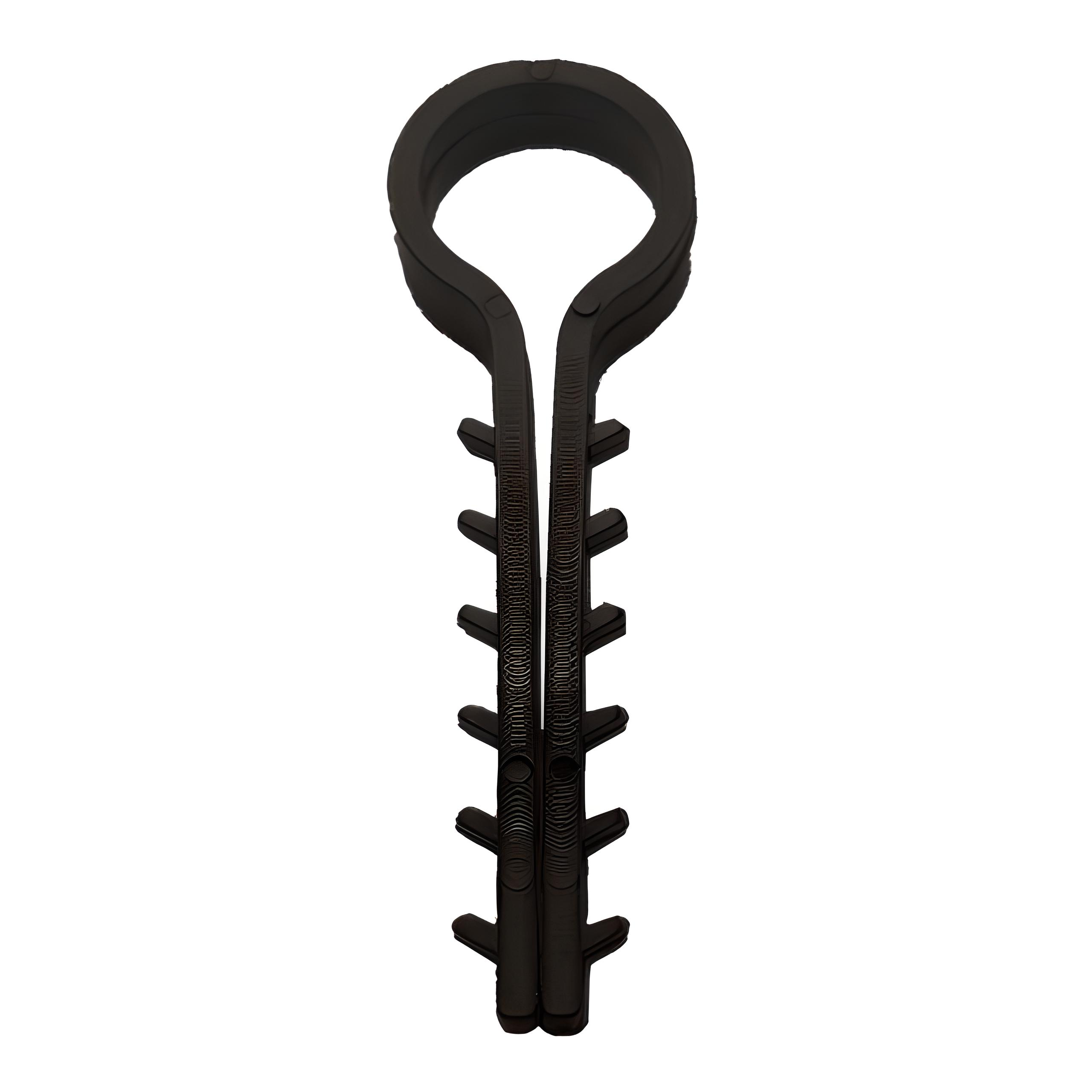 Кріплення ялинка кругле Спектр Lux 30 мм 100 шт. Чорний (000018420)