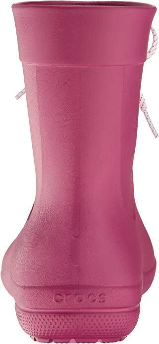 Чоботи жіночі гумові Crocs Freesail Shorty Rain Boot Berry р. 34-35 Яскраво-рожевий (10405) - фото 3