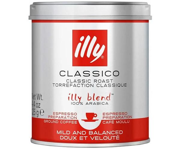 Кава мелена illy Classico 100% Арабіка ж/б 125 г